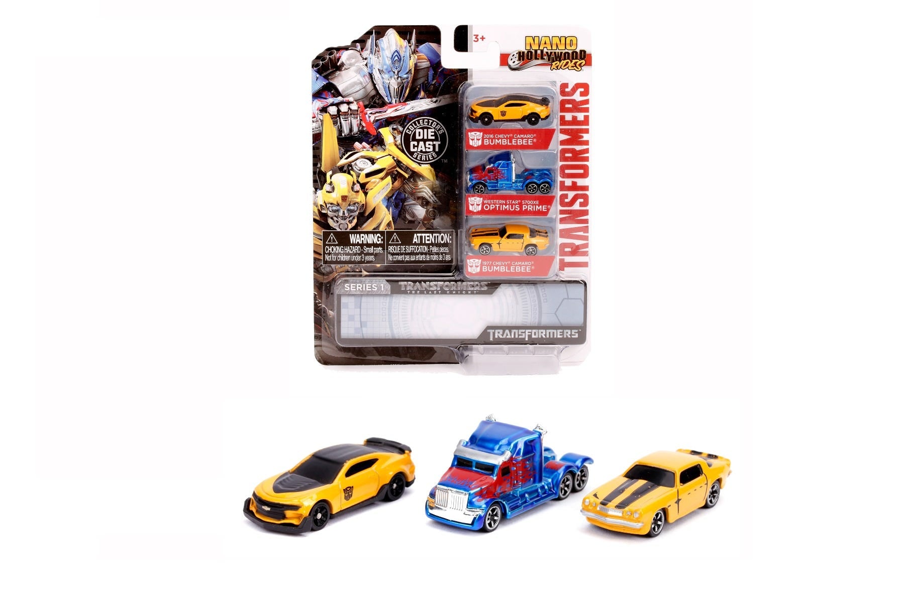 Hollywood Rides Nano Vehicle 3-Pack Asst