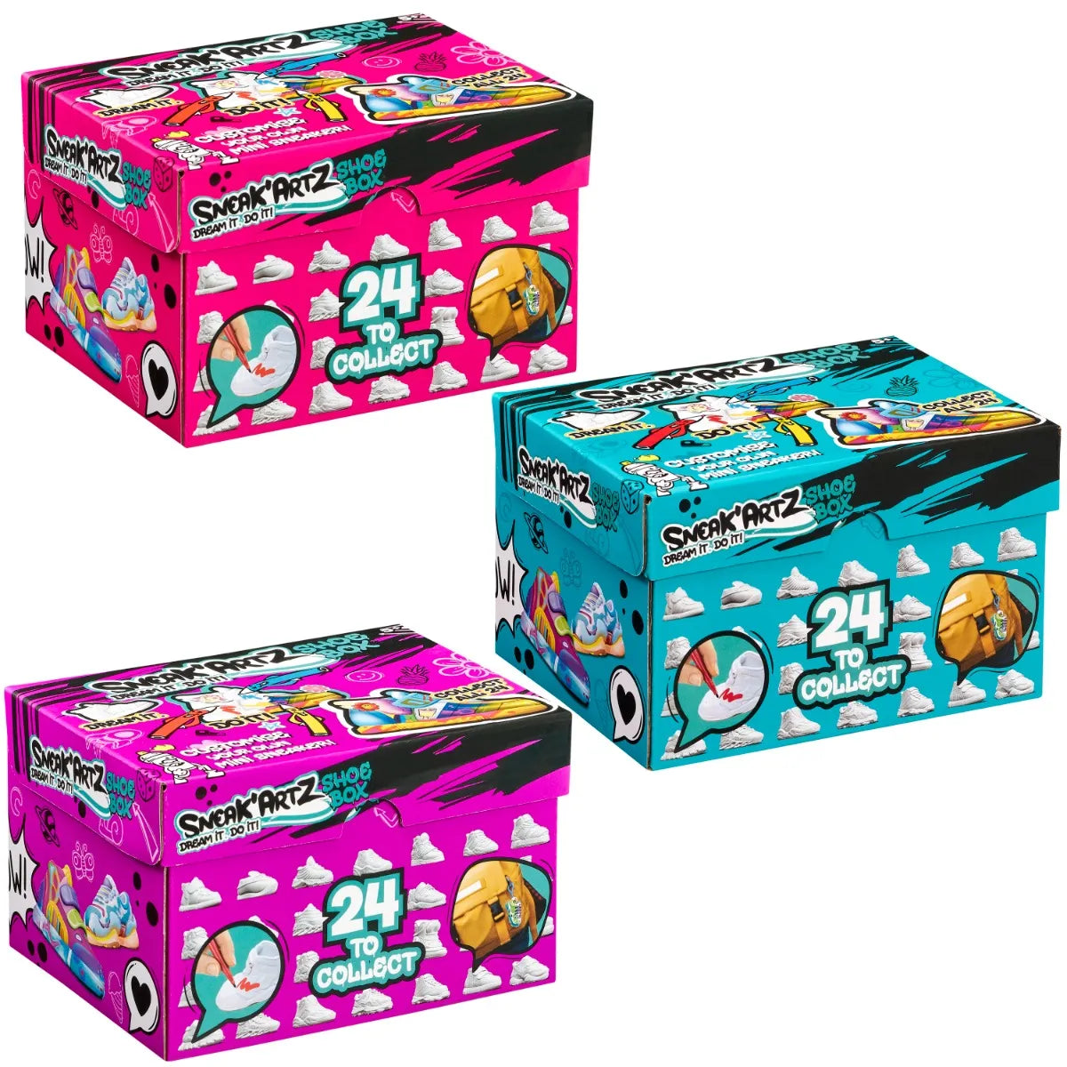 Sneak' Artz - Shoe Box- Asst