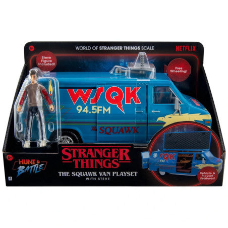 Stranger Things The Squawk Van Playset With Steve