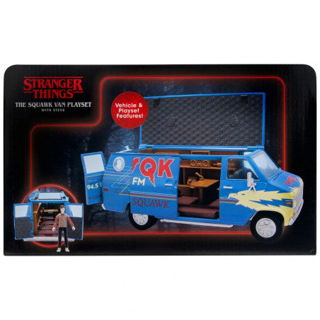 Stranger Things The Squawk Van Playset With Steve