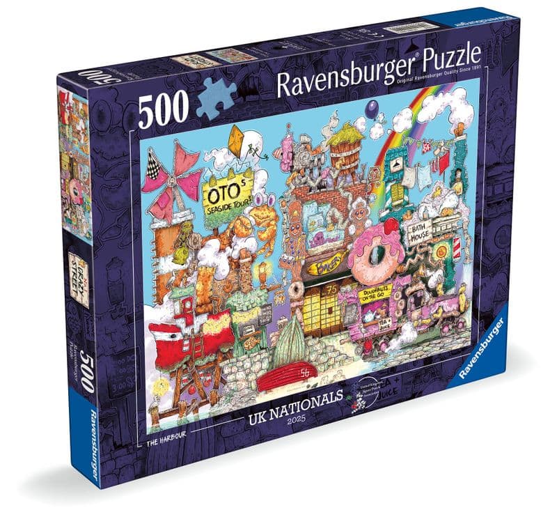 Crazy Street No.1 Harbour 500pc Puzzle