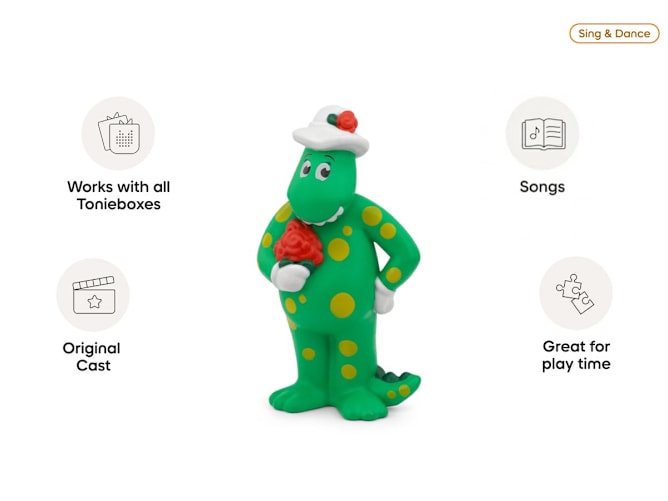 Tonies The Wiggles Dorothy Dinosaur Audio Character
