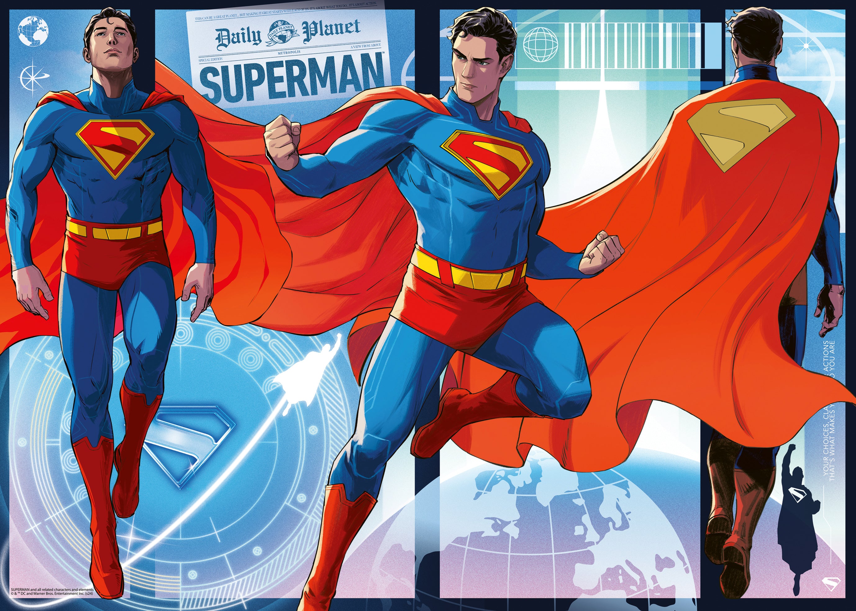 Ravensburger Last Son of Krypton 1000 Piece Jigsaw  Puzzle