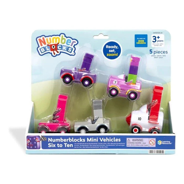 Numberblocks Mini Vehicles 6-10