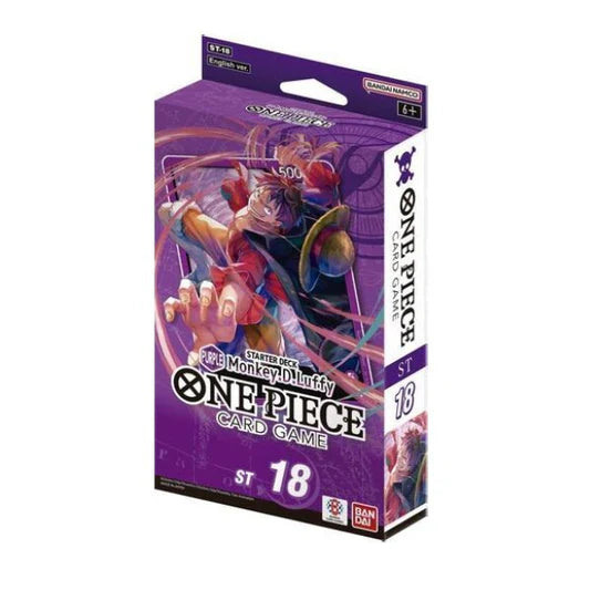 One Piece Starter Deck Purple Monkey D Luffy