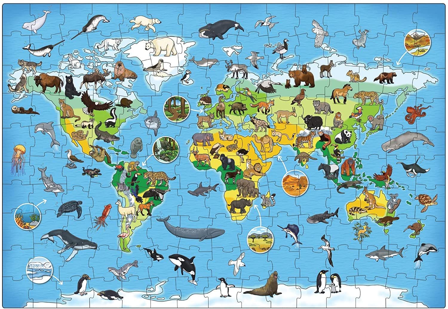 Orchard Toys Animal World Jigsaw Puzzle