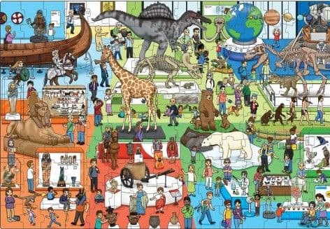 Orchard Toys At The Museum Jigsaw Puzzle