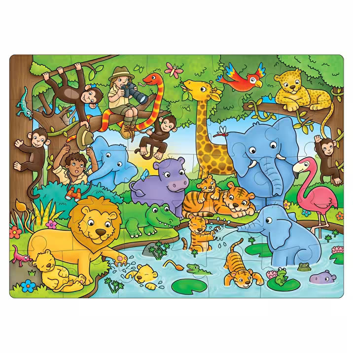Orchard Toys Who's On The Jungle Jigsaw Puzzle