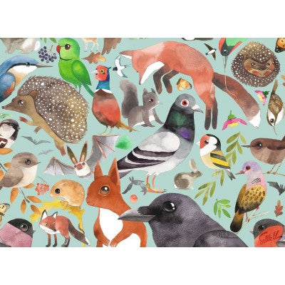 Ravensburger Garden Visitors 500 Piece Jigsaw Puzzle