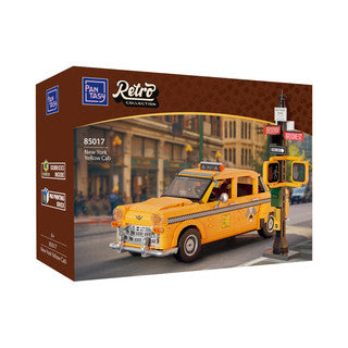 Pantasy New York Yellow Taxi Cab Building Set 1601 Pieces