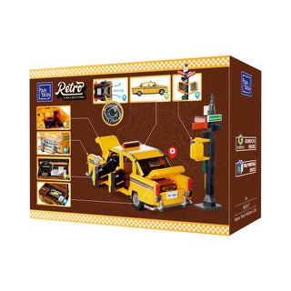 Pantasy New York Yellow Taxi Cab Building Set 1601 Pieces