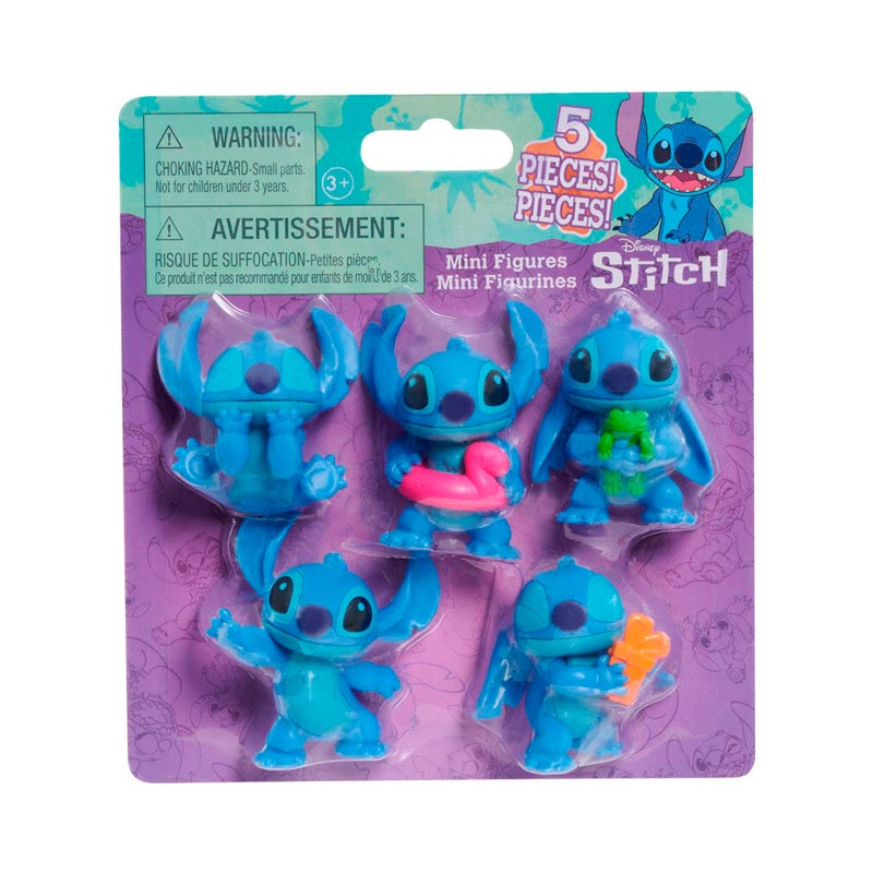 Stitch Mini Figures 5 Pack