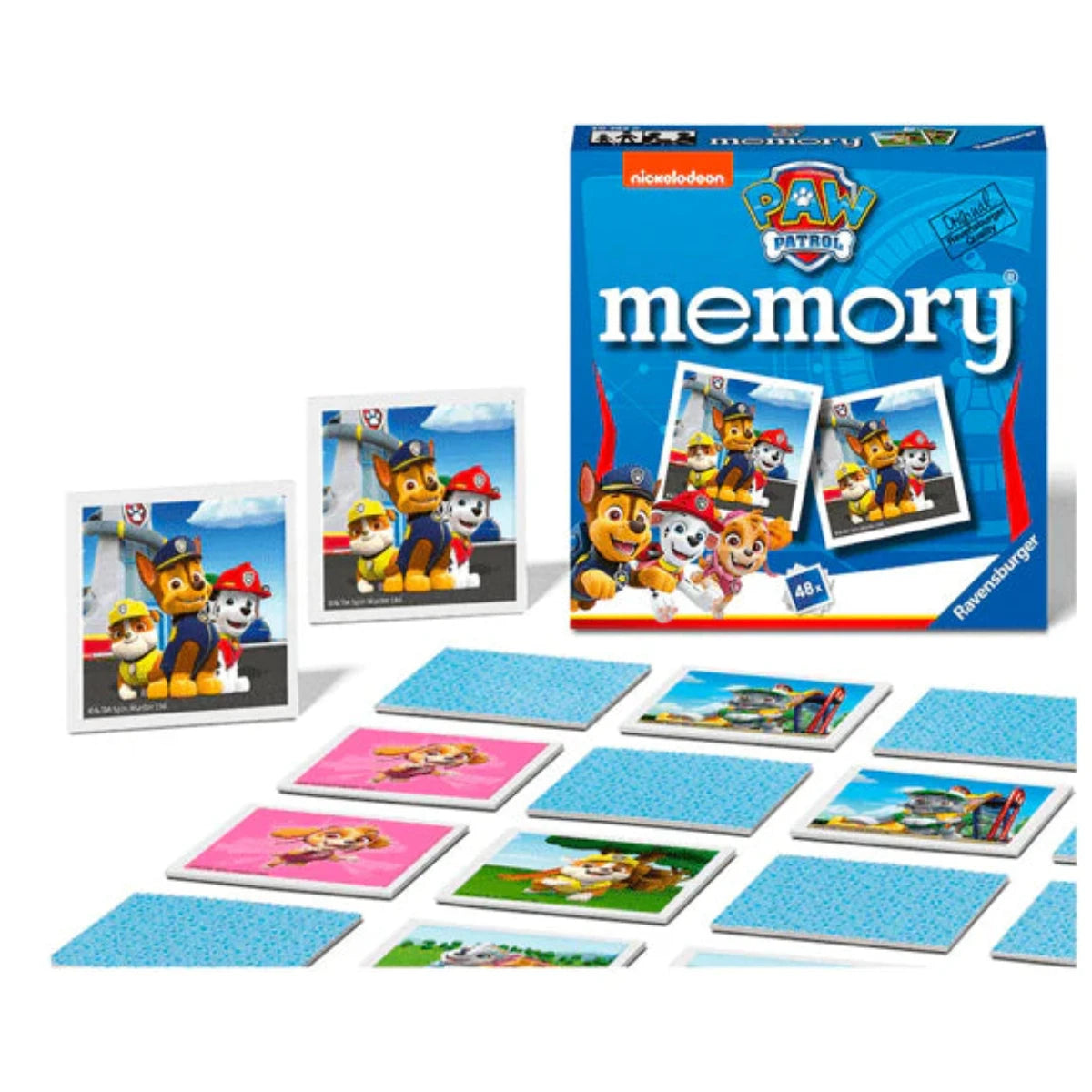 Paw Patrol mini memory Game