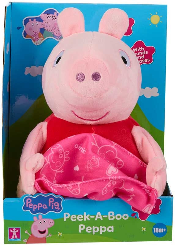 Peppa Pig Peek-a-Boo Peppa Interactive Plush Toy