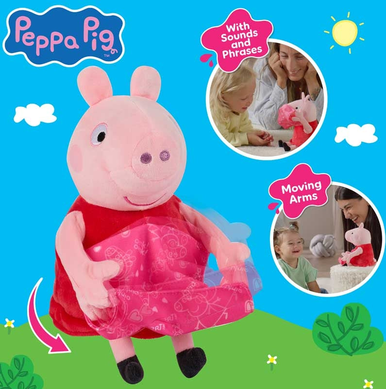 Peppa Pig Peek-a-Boo Peppa Interactive Plush Toy