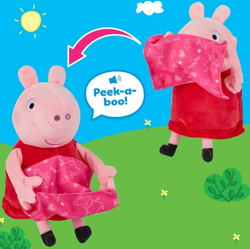 Peppa Pig Peek-a-Boo Peppa Interactive Plush Toy