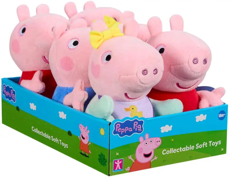Peppa Pig Plush Collectibles Asst