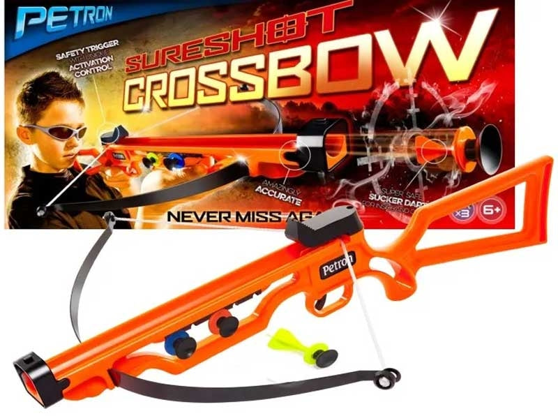 Petron Sureshot Cross Bow/Target/6 Darts