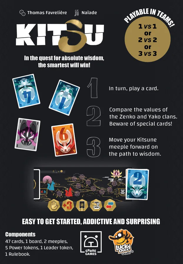 Kitsu Strategy Card Game