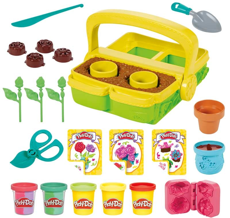 Play-Doh Blooming Flowers Playset