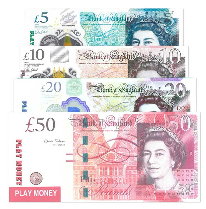 Sterling Play Money