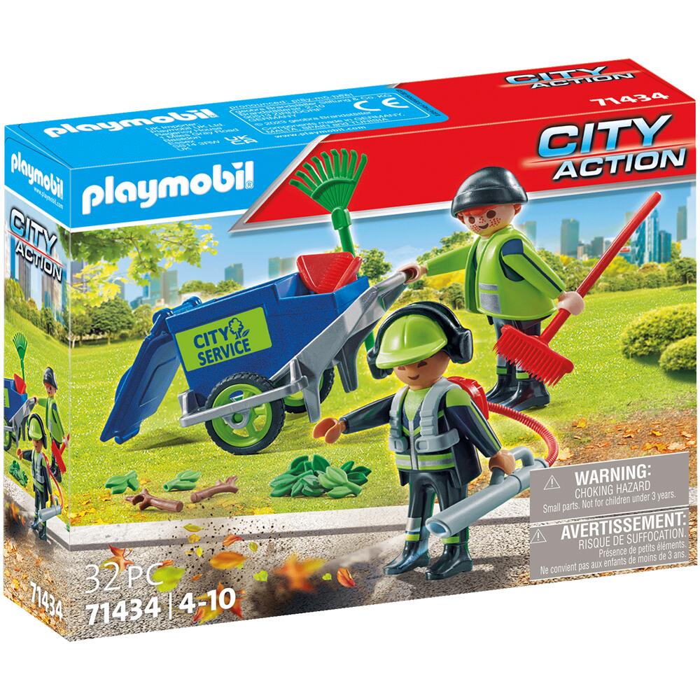 PLAYMOBIL 71434 Street Cleaning Team