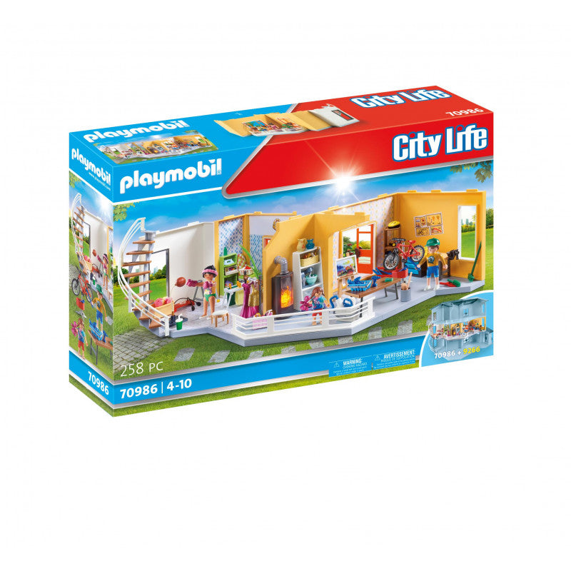 Playmobil 70986 City Life Modern House Floor Extension