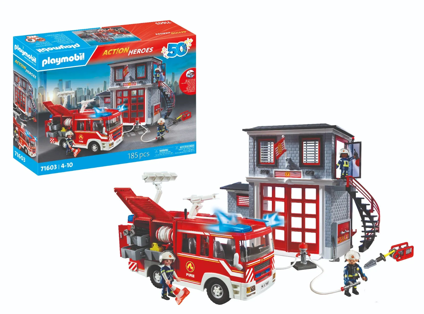 PLAYMOBIL 71603 Fire Rescue Mega Set