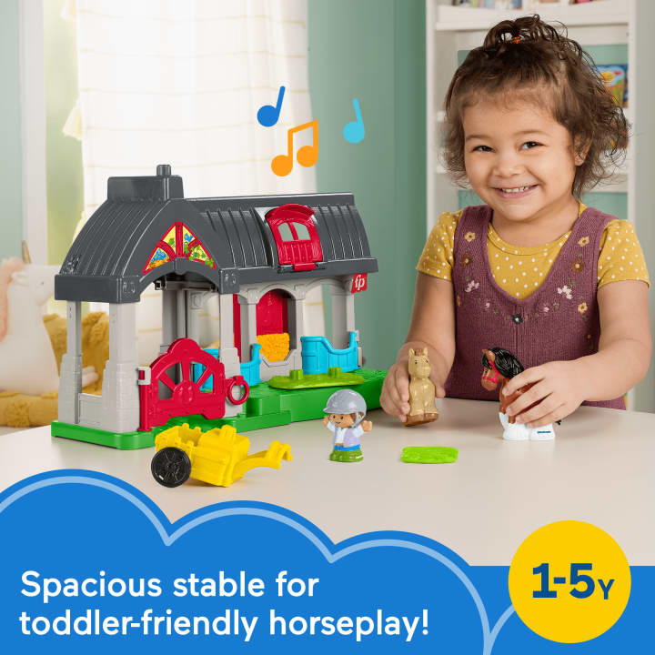 Fisher Price Little People Stable Playset