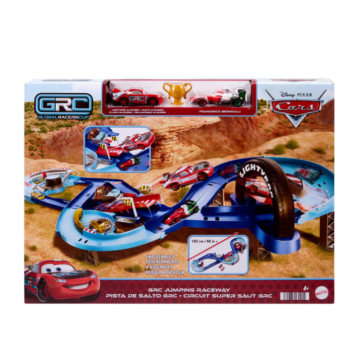 Disney & Pixar Cars Global Racing Cup Playset