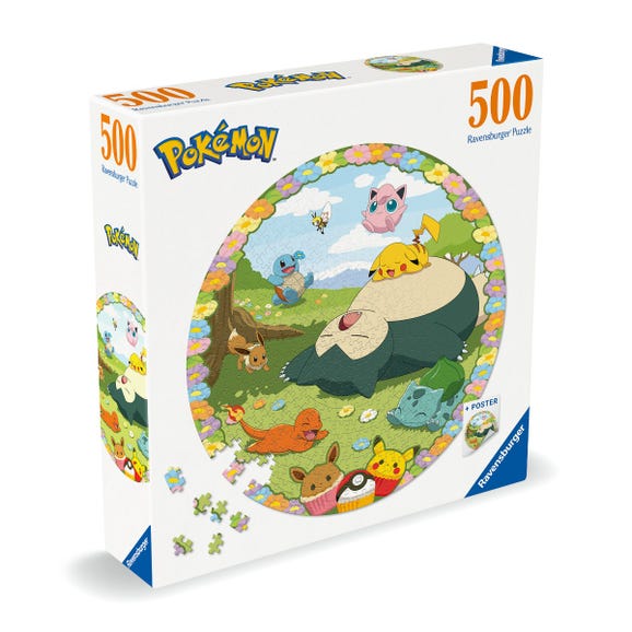Blooming Pokemon 500pc Puzzle
