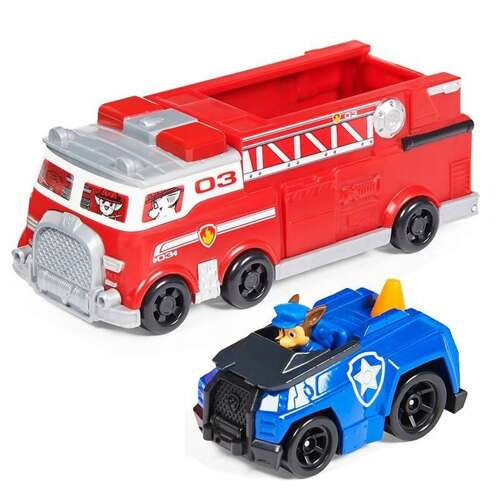 True Metal True Metal Marshalls Fire Truck Team Vehicle