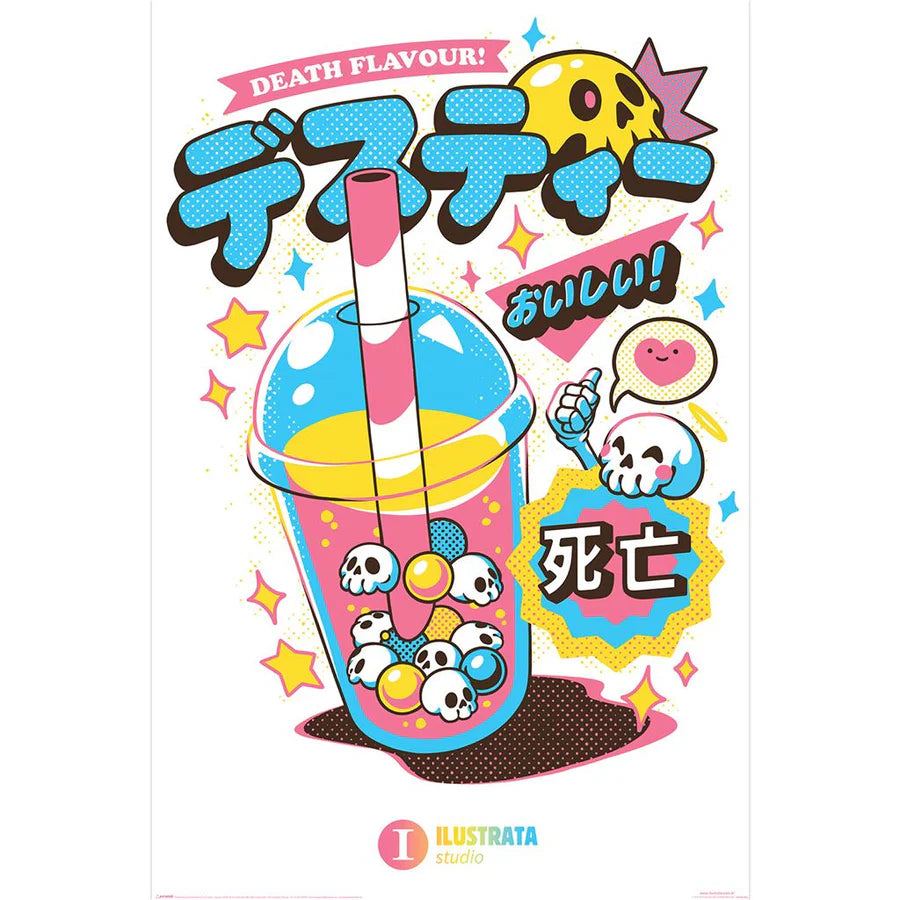lustrata (Death Bubble Tea) Maxi Poster