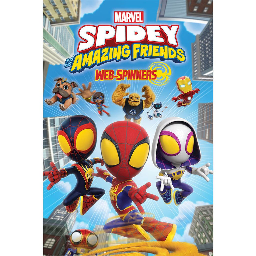Spidey and His Amazing Friends (Web Spinners) Maxi Poster