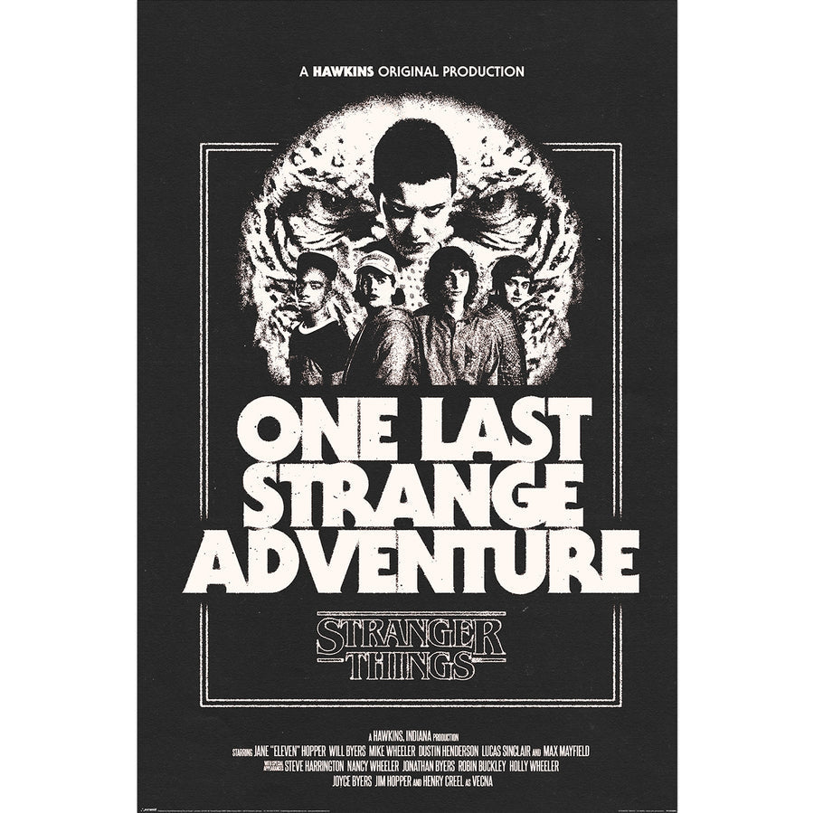 Stranger Things 5 (One Last Adventure) Maxi Poster