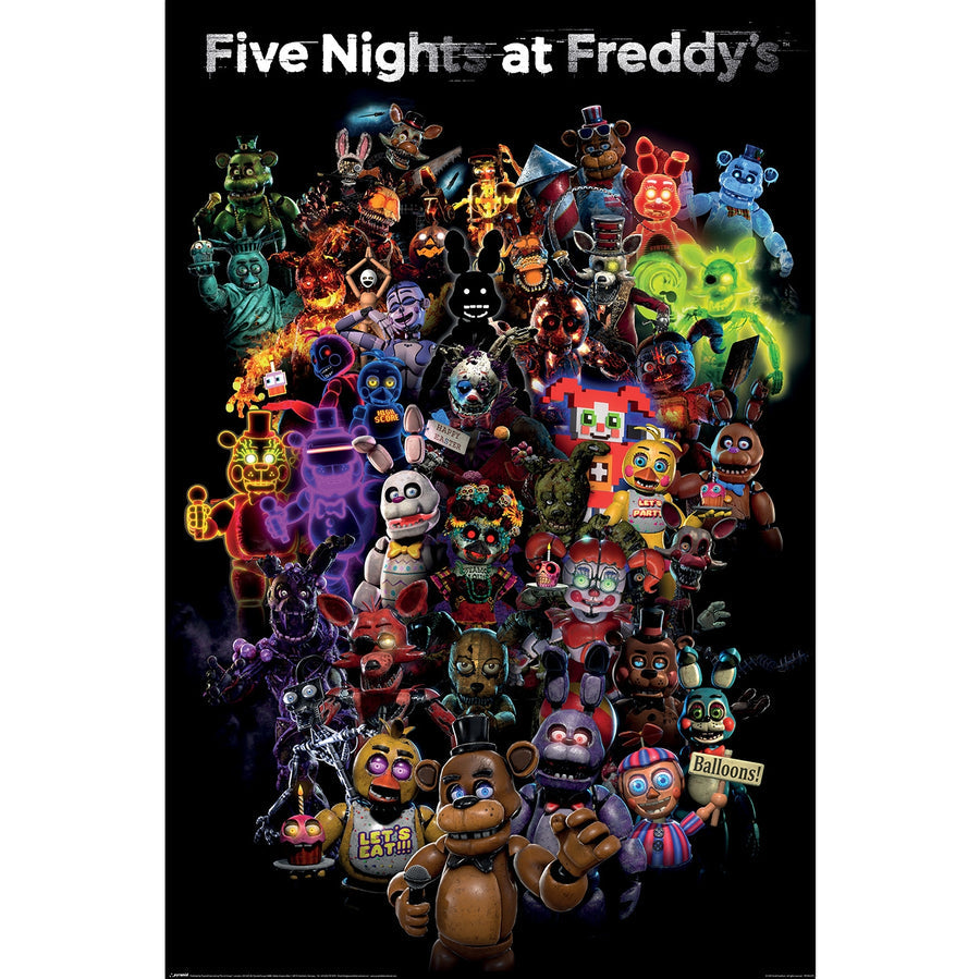 Five Nights At Freddy's (Collage) Maxi Poster