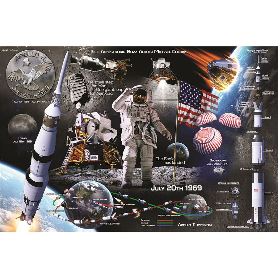 Lunar Landing Maxi Poster