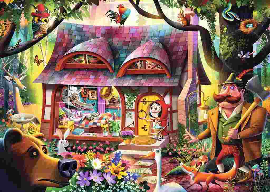 Ravensburger Come In Red Riding Hood 1000 Piece Jigsaw Puzzle
