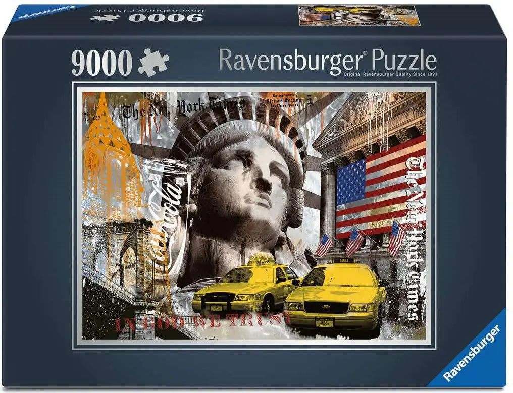 Ravensburger New York City Impressions 9000 Piece Jigsaw Puzzle