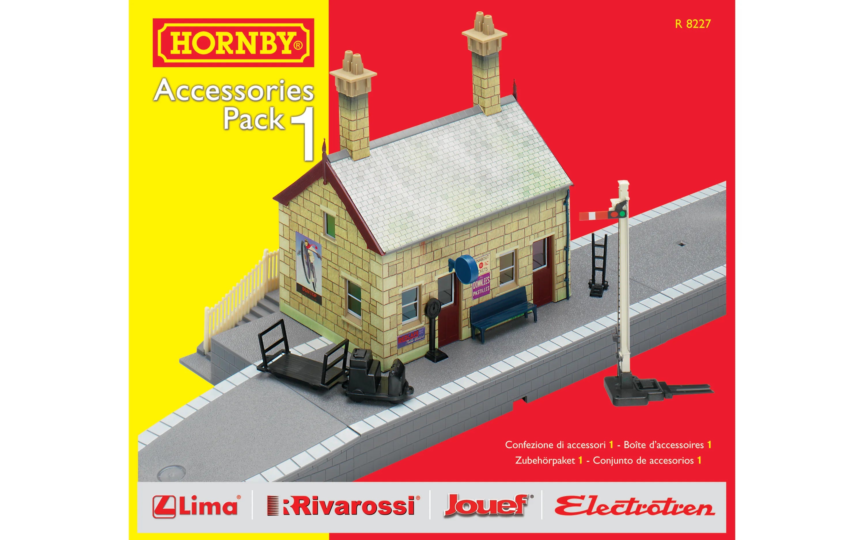 Hornby Building Extension Pack 1 Model Railway Accessory