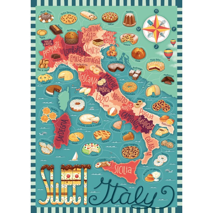 Ravensburger Sweet Italy 1000 Piece Jigsaw Puzzle