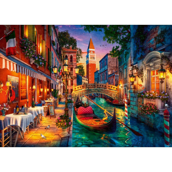 Canal Cruise in Venice 1000pc Puzzle
