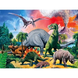 Among the Dinosaurs 100pc XXL puzzle