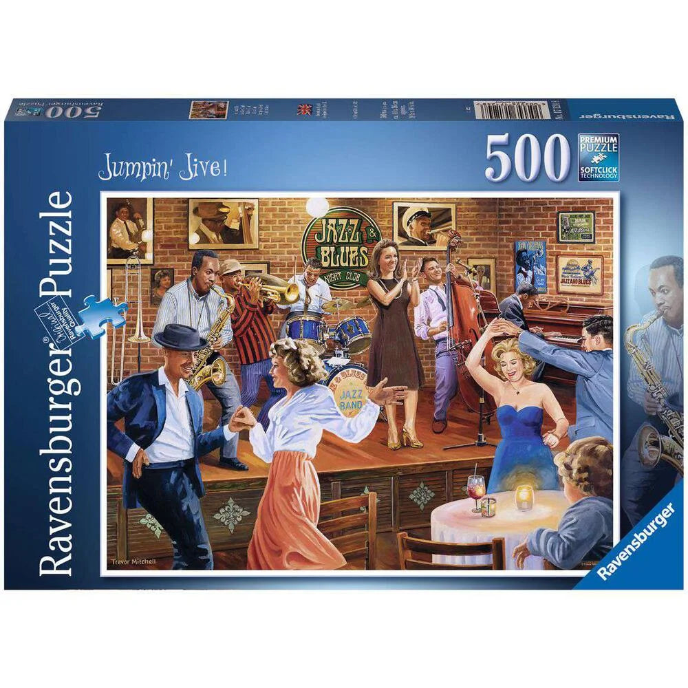 Ravensburger Jumpin' Jive! 500 Piece Jigsaw Puzzle