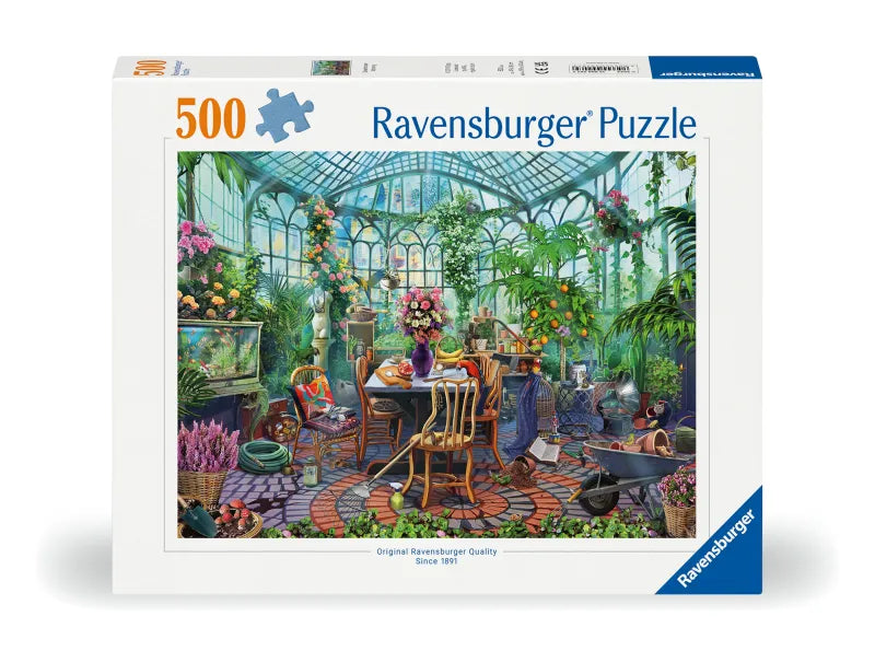 Greenhouse Mornings 500pc Puzzle