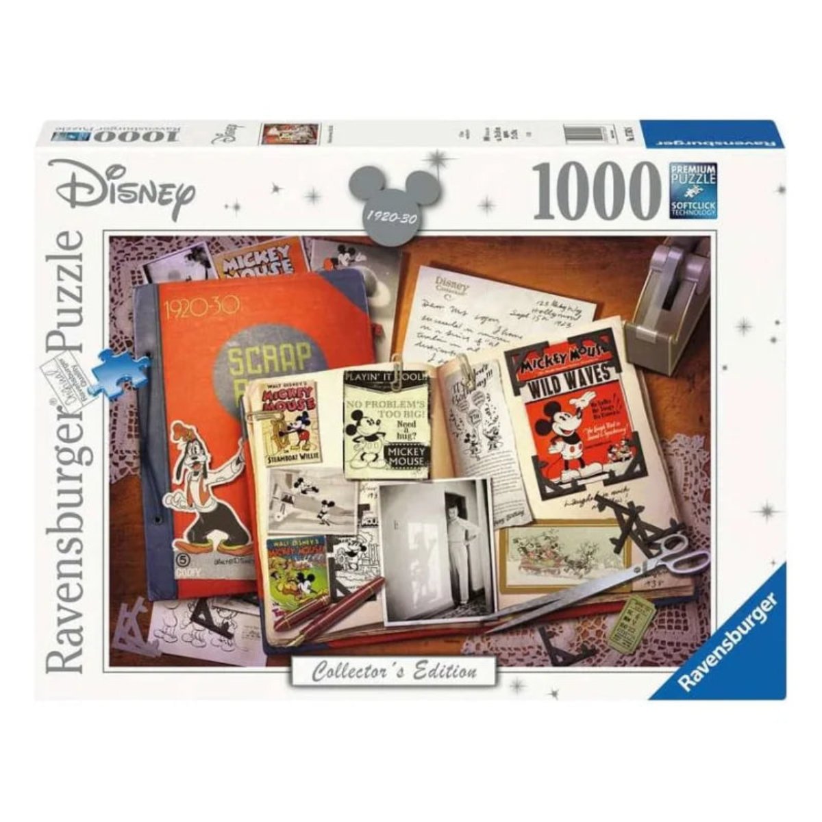 Ravensburger Mickey 1920-1930 1000 Piece Jigsaw Puzzle