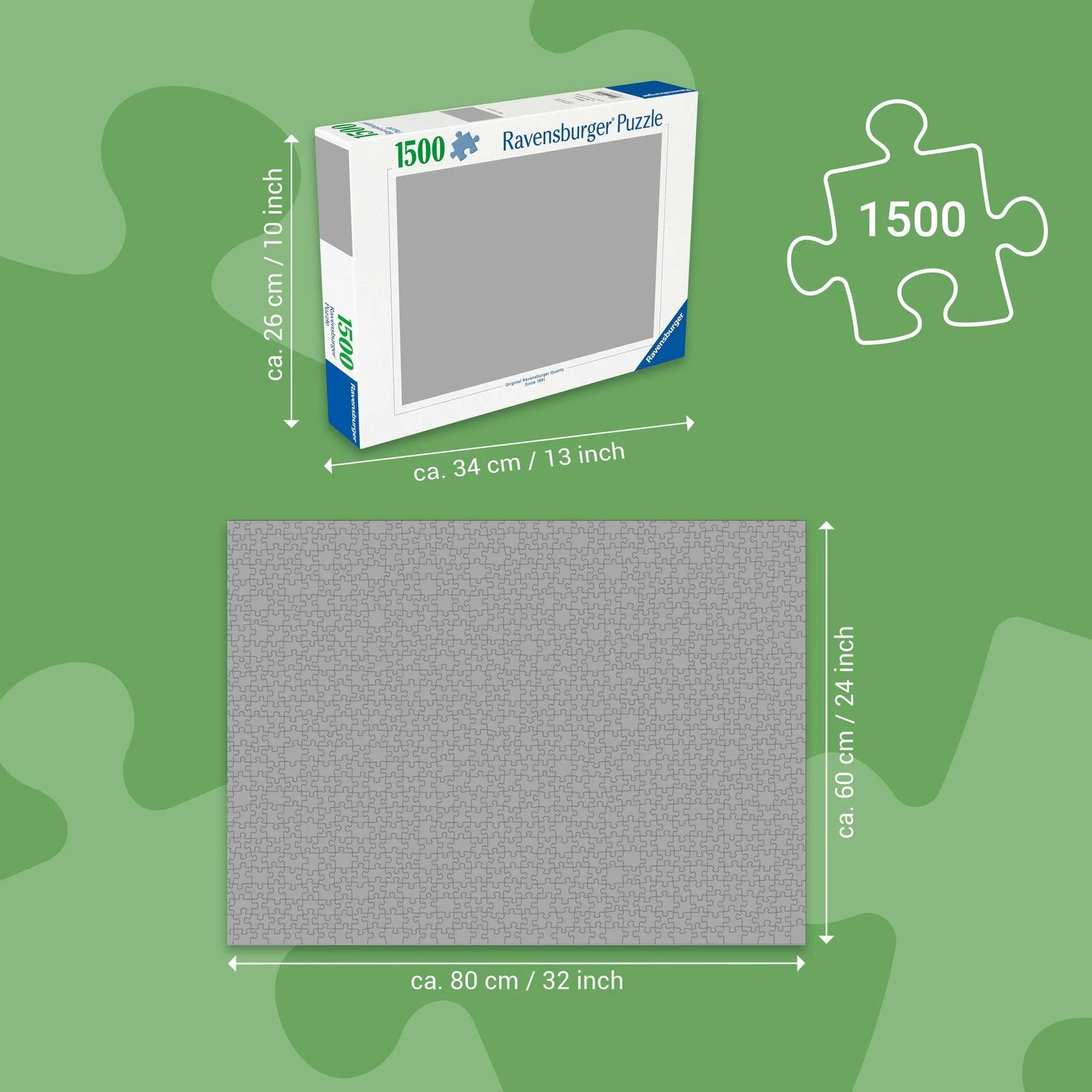 Ravenburger Love letters Chocolate Shop 1500 Piece Jigsaw Puzzle