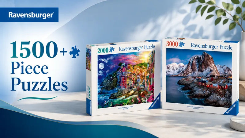 1500+ Piece Puzzles