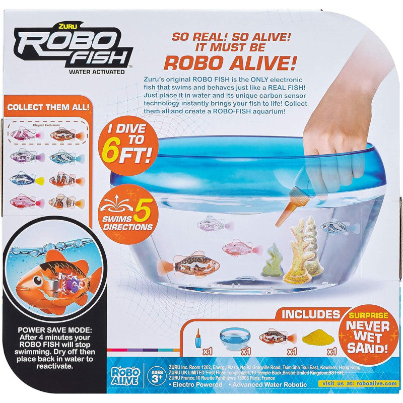 Robo Alive Water Activated Swimming Fish