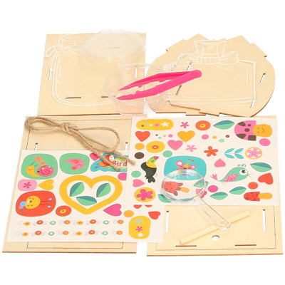 Wooden Bird House Exploration Set